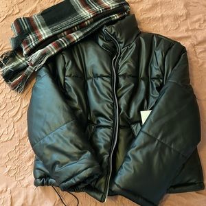 Women’s Faux Leather Jacket